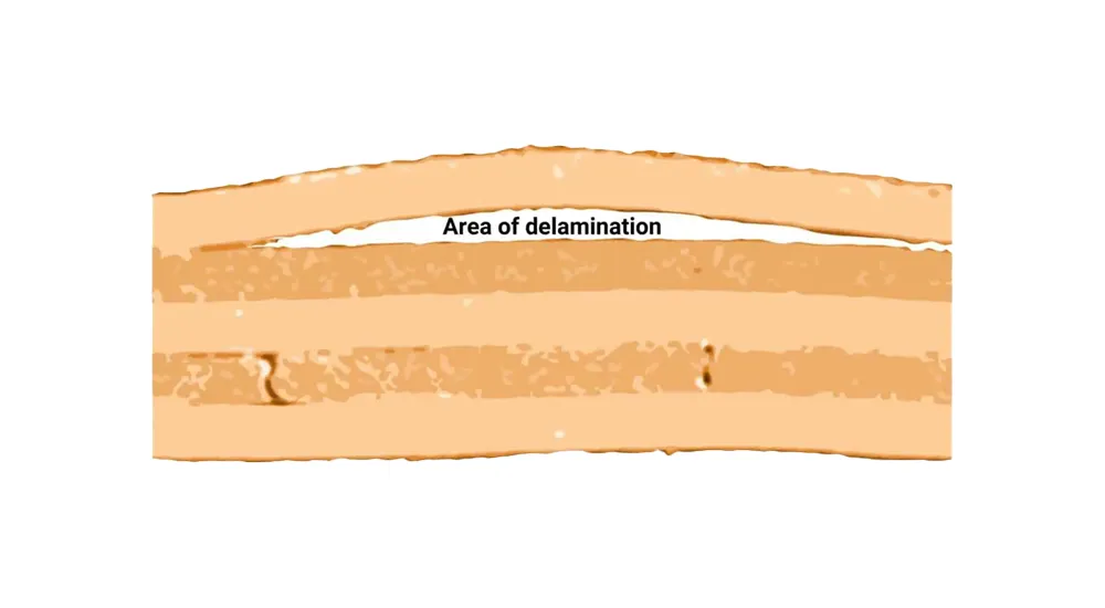 FR4 PCB Failures Delamination