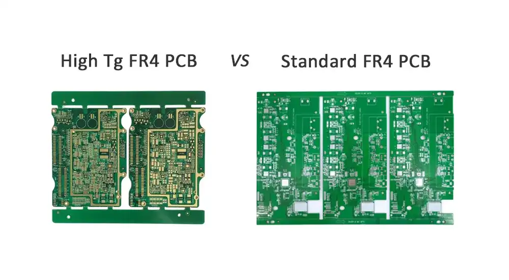 High Tg FR4 PCB vs Standard FR4 PCB High Tg FR4 PCB vs Standard FR4 PCB