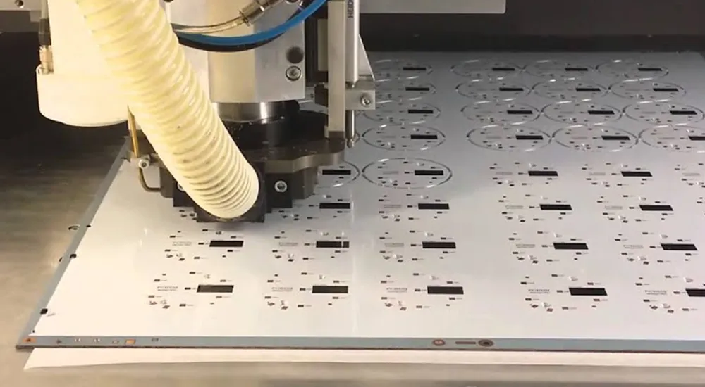 Routing Aluminum PCB