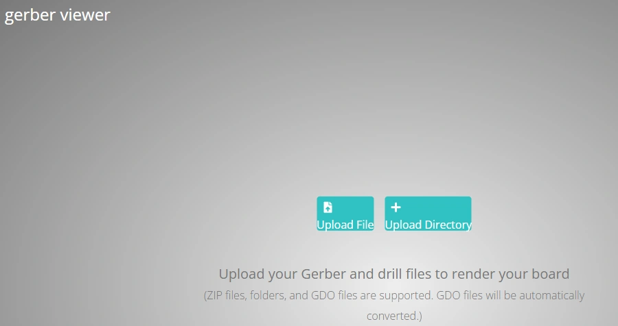 Online Gerber Viewer